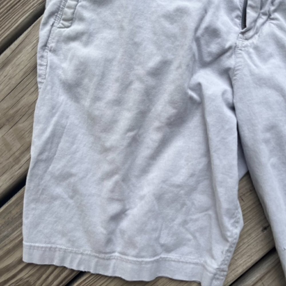 Lululemon Athletica Men's Shorts Gray Chinos Size 36 - Picture 2 of 9